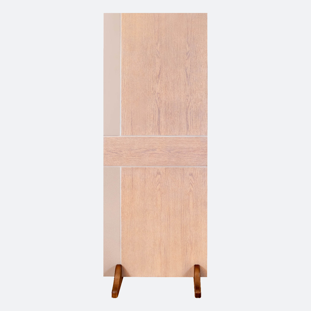 The Duet Natural Wooden Door