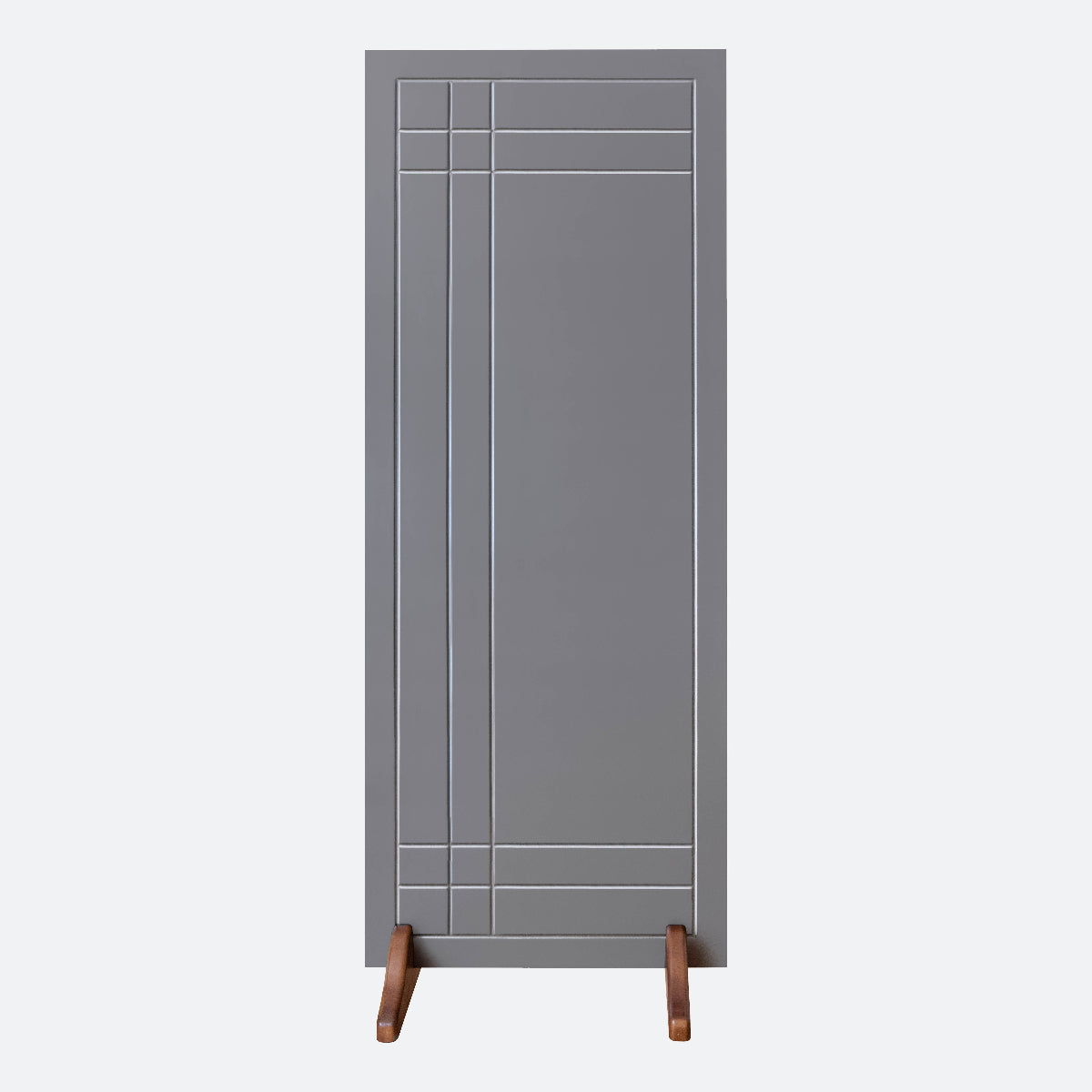 The Pewter Natural Wooden Door