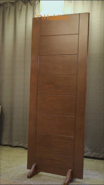 The Meridian Natural Wooden Door