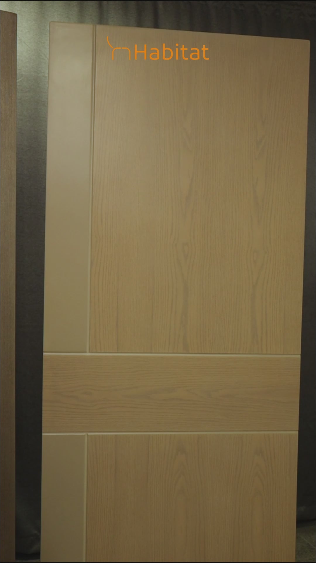 The Duet Natural Wooden Door